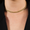 Colar Dourado Chocker Trançada - Imagem 2